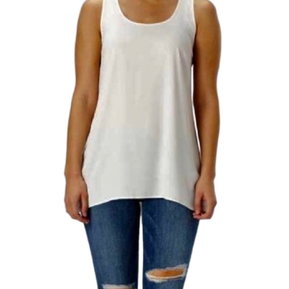 SPANX Perfect Length Tank White Large